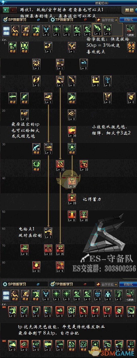 90男大槍最新刷圖加點攻略詳解